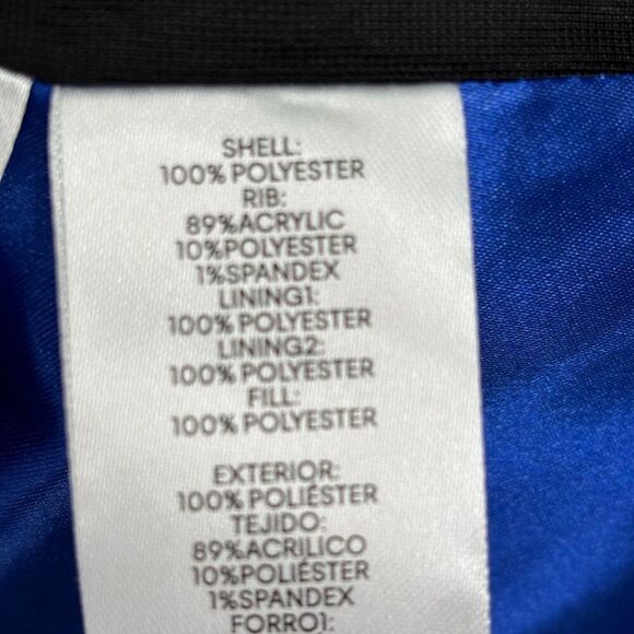 Calvin Klein Full Zip Puffer Vest Blue Size Large NWT - Picture 7 of 8